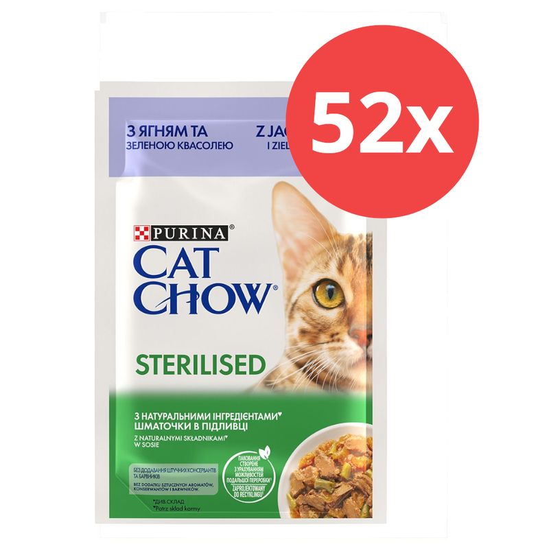 Sparpaket PURINA Cat Chow 52 x 85 g zu TOP-Preisen