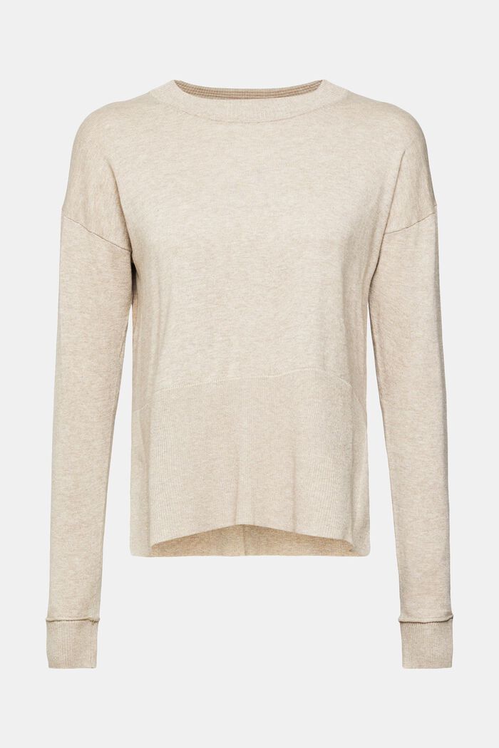 Zweifarbiger Pullover