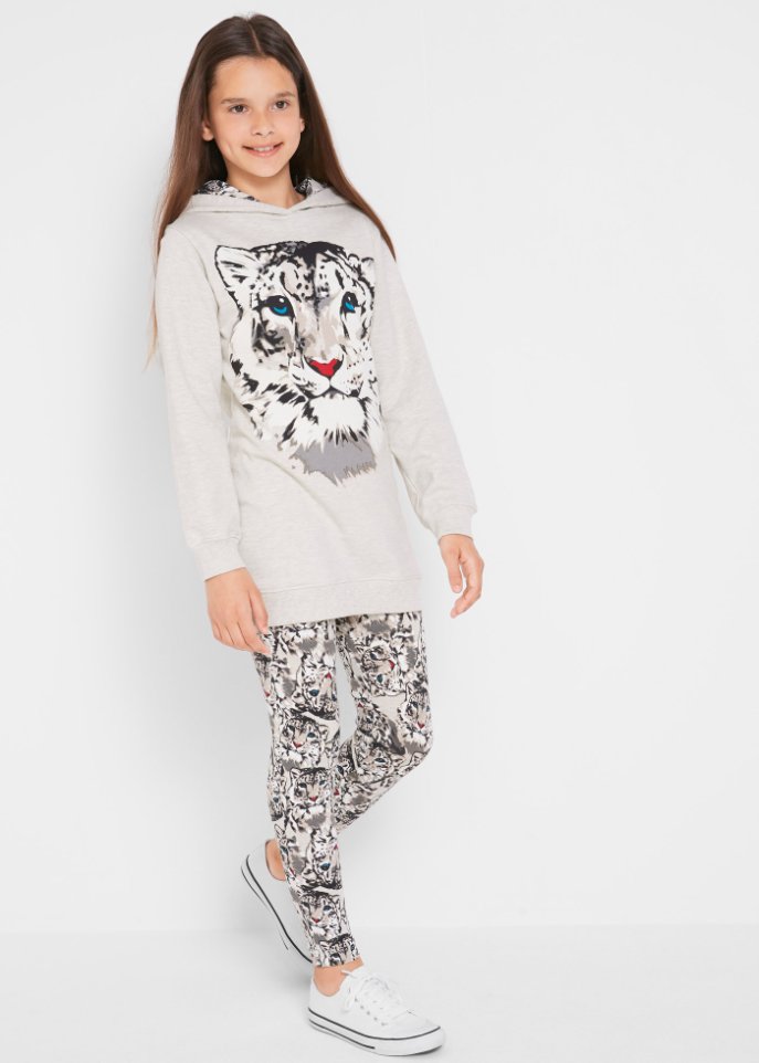 Mädchen Sweatshirt + Leggings (2-tlg. Set)