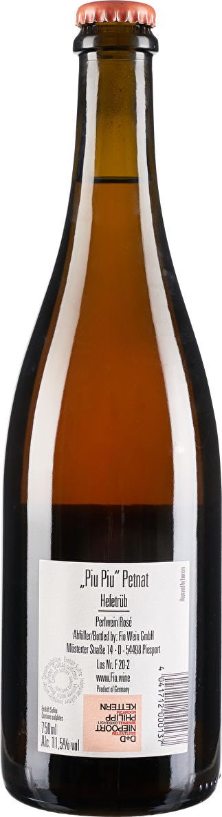Fio Wine Pet Nat Rosé Piu Piu