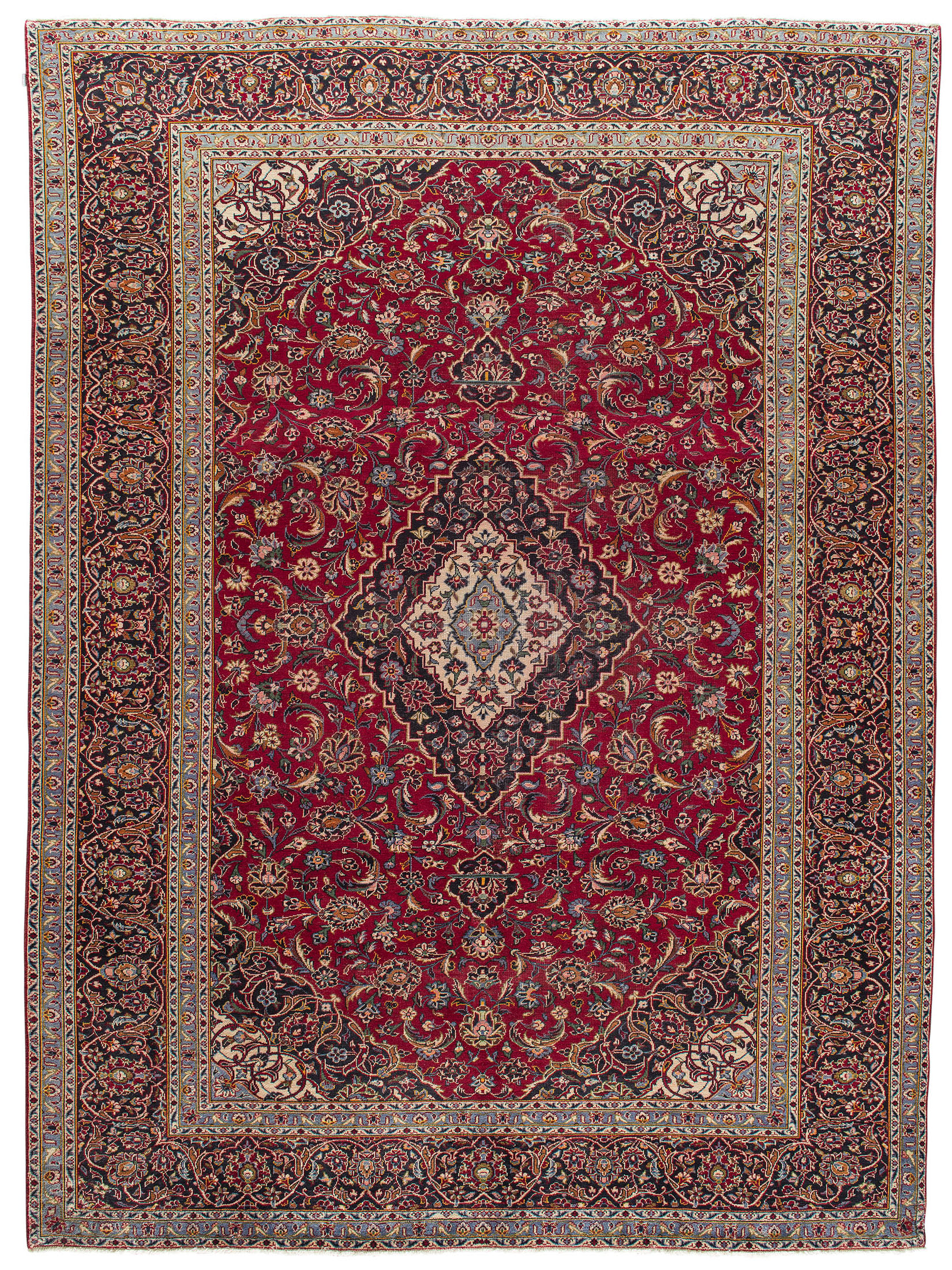 Keshan Vintage ca. 280 x 380 cm, Unikat / Einzelstück