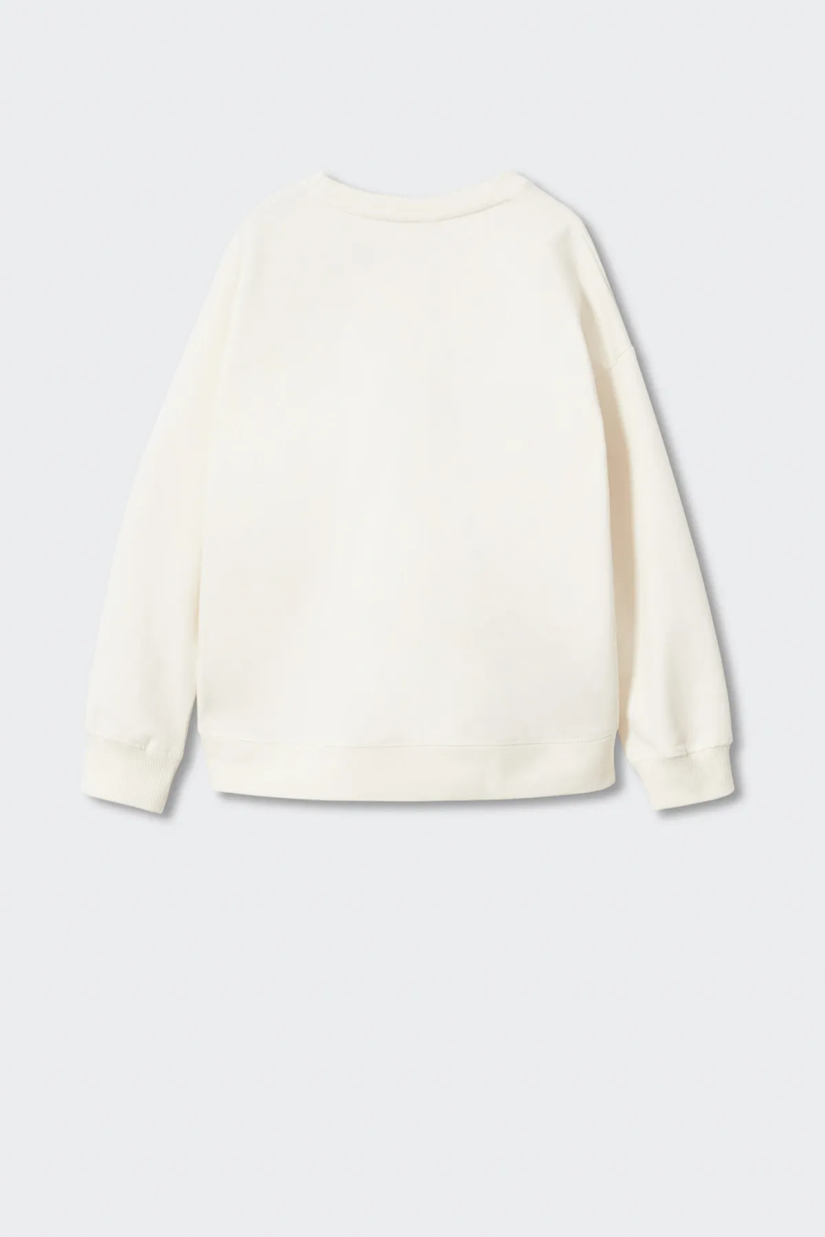 MANGO Kids  Sweatshirt - Weiß - Regular Fit