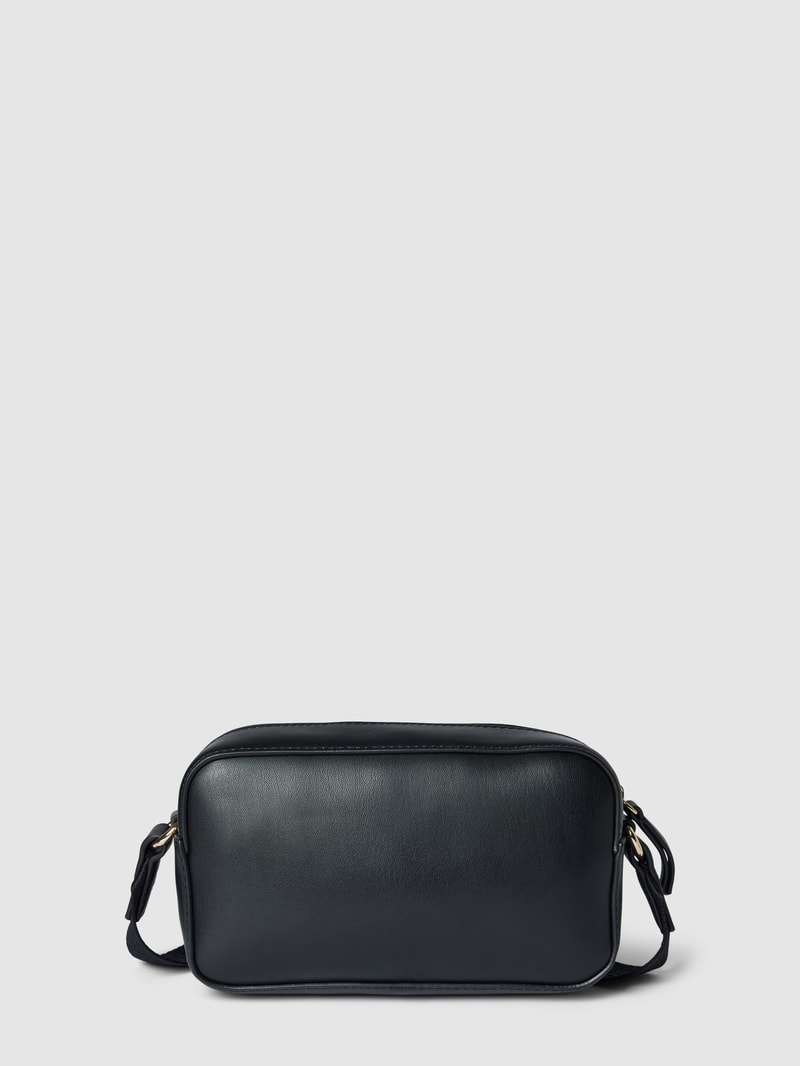 Camera Bag mit Label-Details Modell 'ICONIC' in schwarz