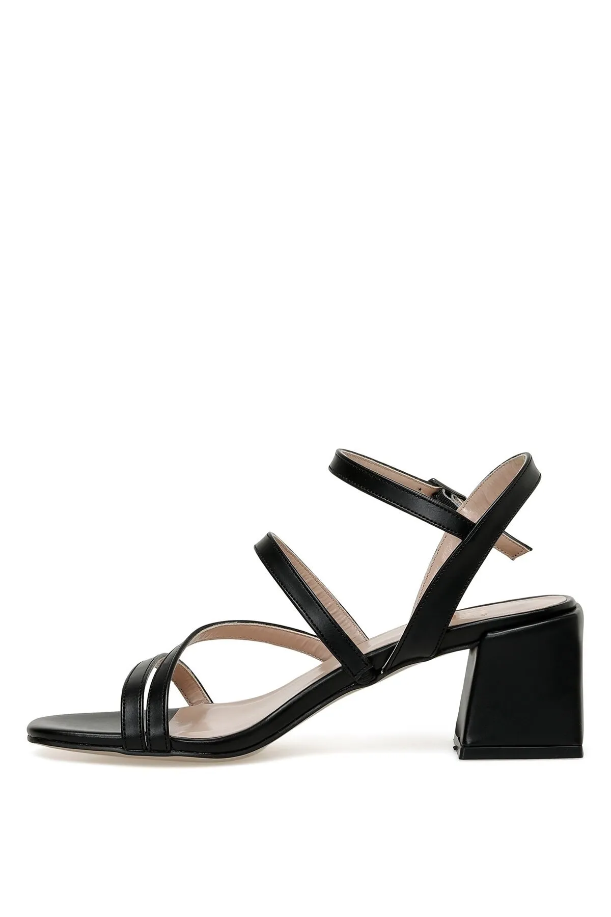 İnci  Sandalette - Schwarz - Blockabsatz