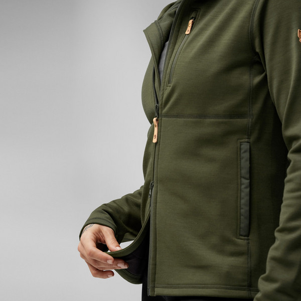 KEB FLEECE HOODIE W Damen - Fleecejacke