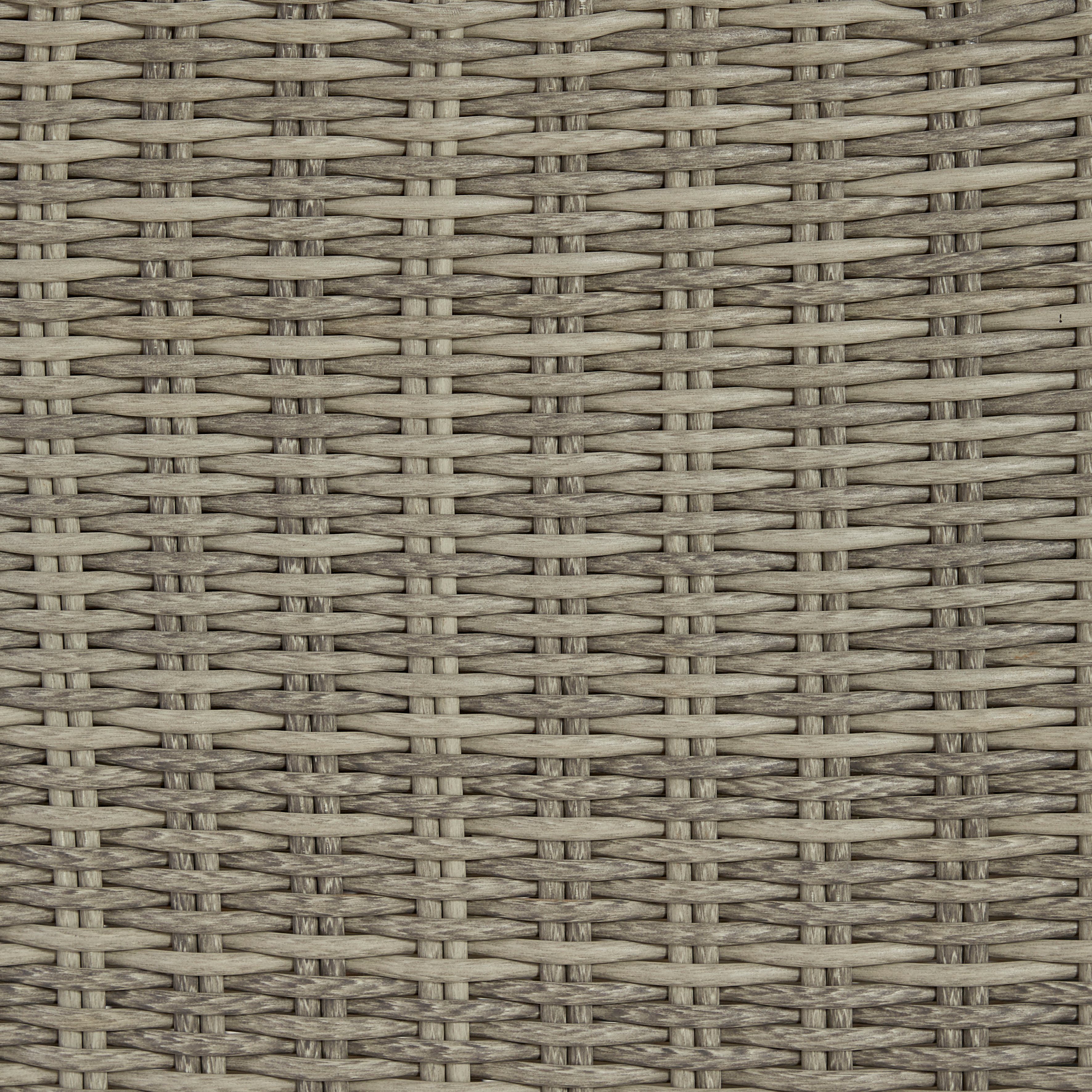 KONIFERA Garten-Essgruppe Venedig, (Set, 5-tlg., 4x Sessel, 1x Tisch Ø120 cm, Alu, Polyrattan), inkl. Auflagen