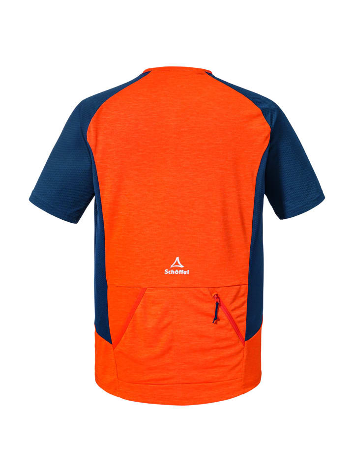 Schöffel Radtrikot Auvergne in orange günstig kaufen 50