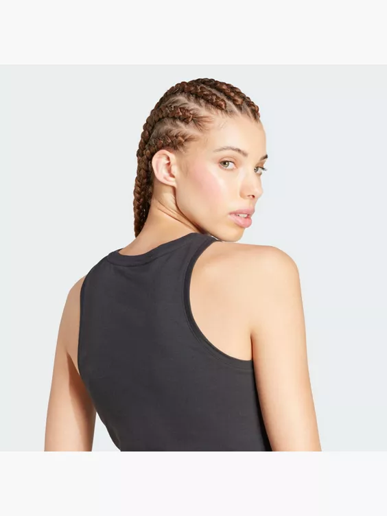 adidas Essentials Linear Slim Cotton Tanktop