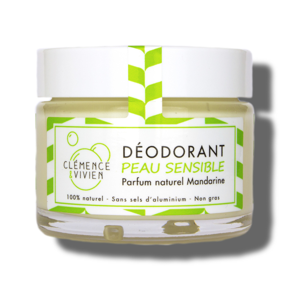 Clemence & Vivien DEODORANT CREME PEAU SENSIBLE MANDARINE DEODORANT CREME PEAU SENSIBLE