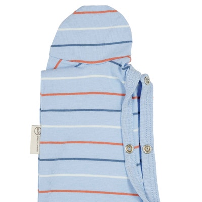 Set Strampler + T-Shirt langarm, hellblau für Jungs