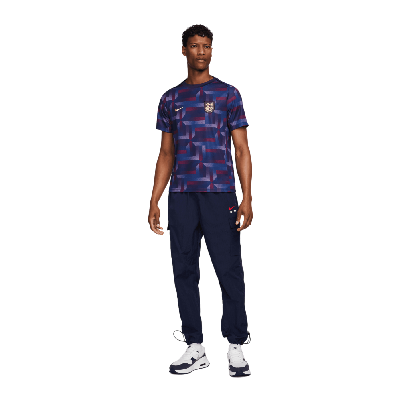 Nike England Prematch Shirt EM 2024 Lila F555