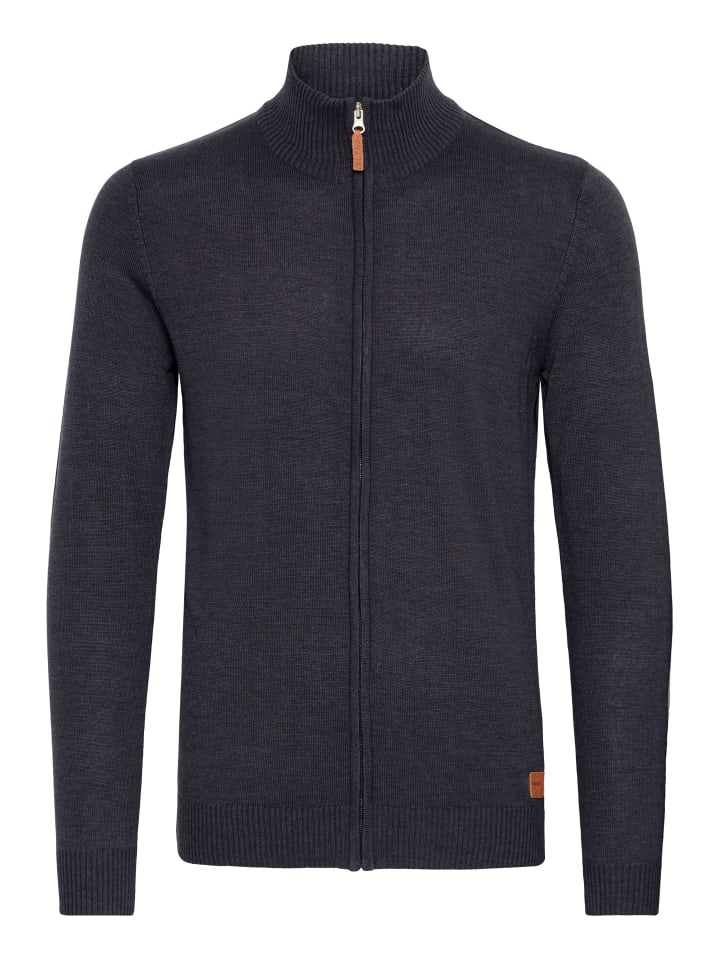 BLEND Strickjacke BHNorman 20704789ME Cardigan mit Reißverschluss in Blau günstig kaufen XXL
