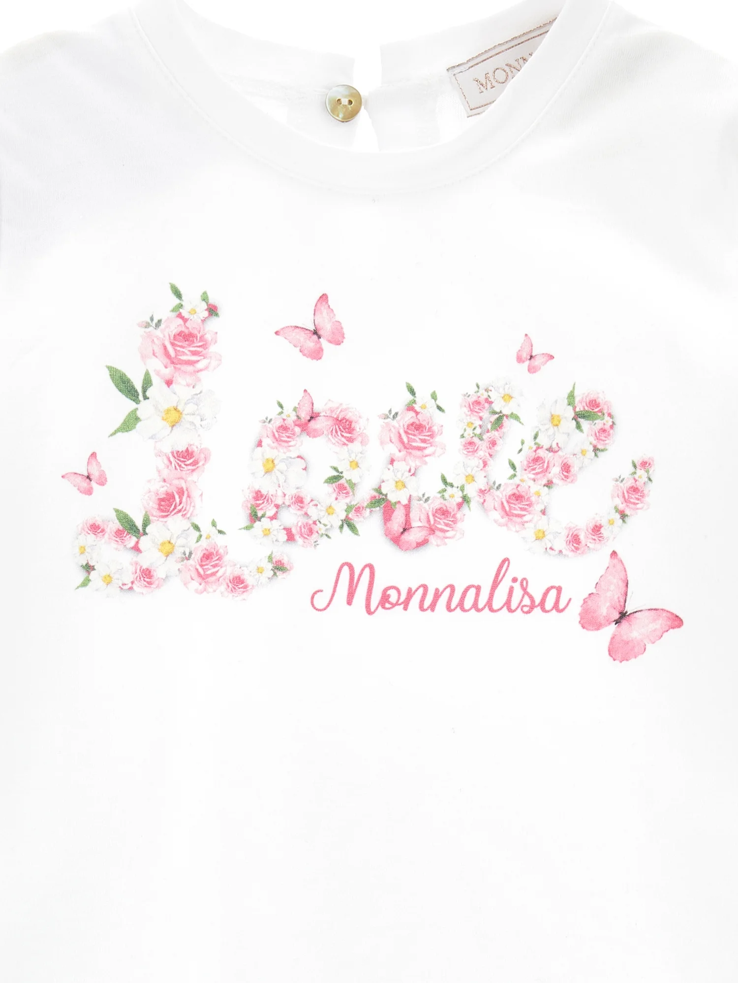 Monnalisa LOVE - Camiseta estampada