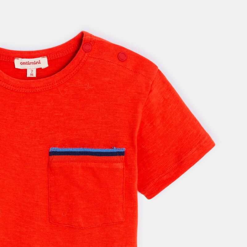 T-shirt bébé garçon rouge Catimini