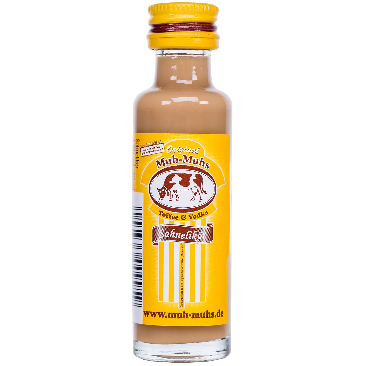 Original Muh-Muhs Toffee & Vodka Sahnelikör 8x20ml