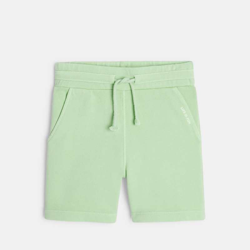 Short vert pigments naturels mixte Confetti