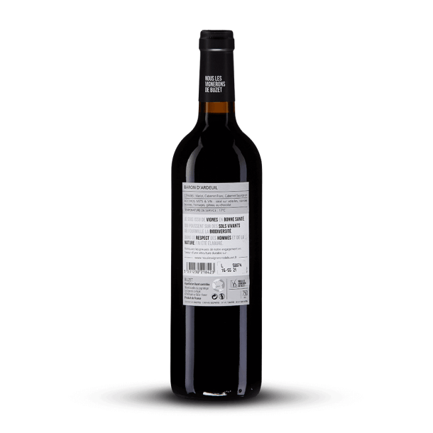 Baron d'Ardeuil Rouge 2019 - Vignerons de Buzet