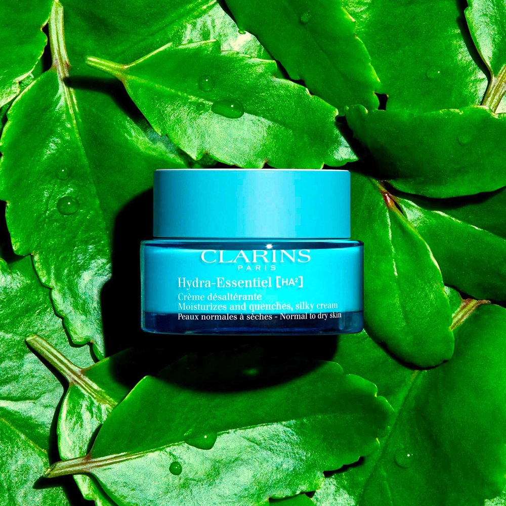 Clarins Hydra-Essentiel [HA²]  Crème HydratantePeaux normales à sèches Soin visage