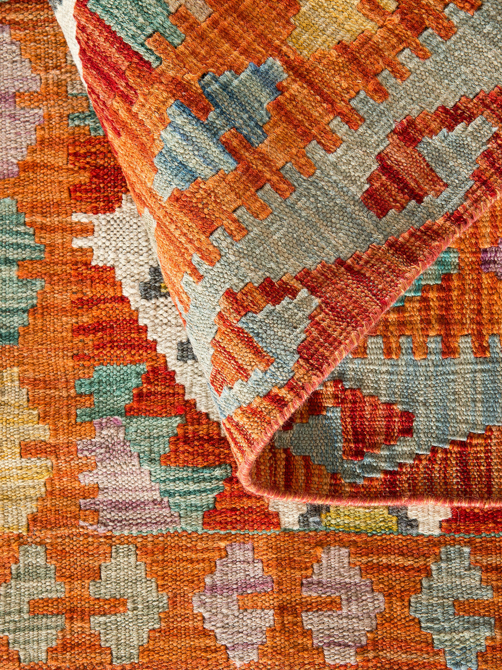 Afghan Kelim ca. 77 x 125 cm, Unikat / Einzelstück