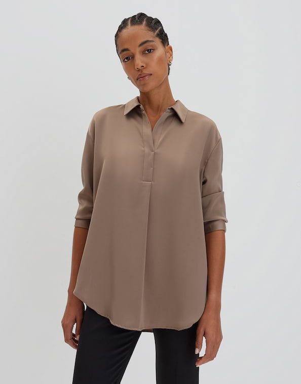 Satinbluse Zanza