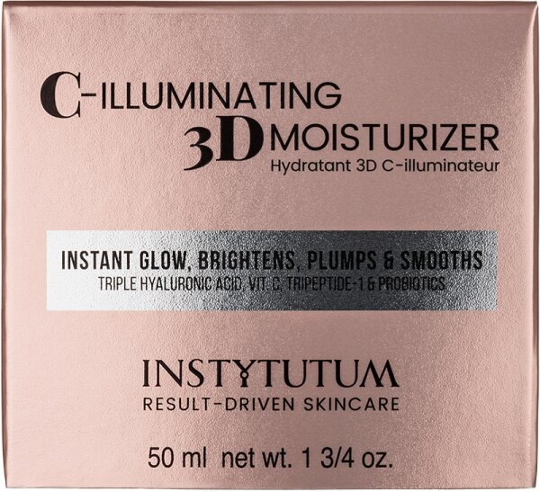 INSTYTUTUM C-Illuminating 3D Moisturizer Gesichtscreme