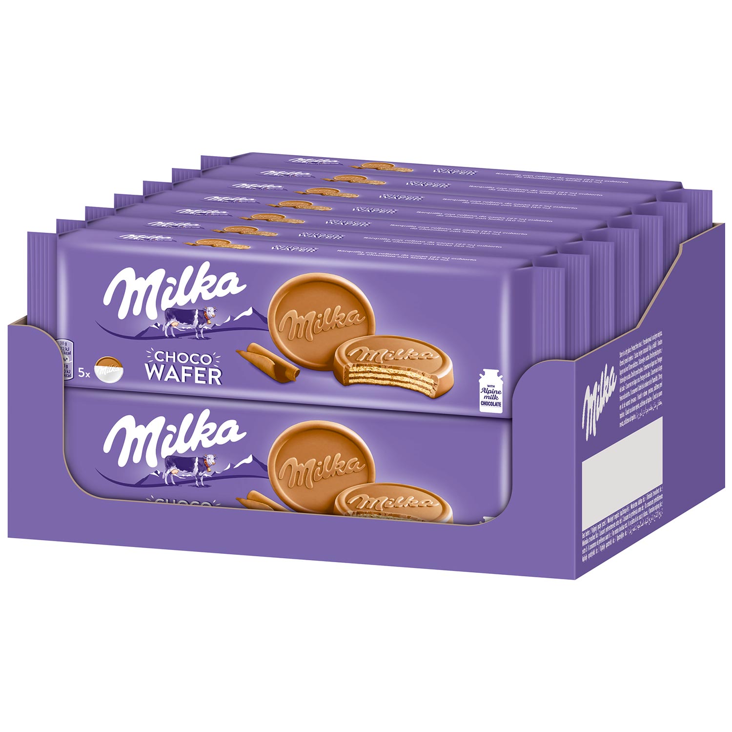 Milka Choco Wafer 5x30g