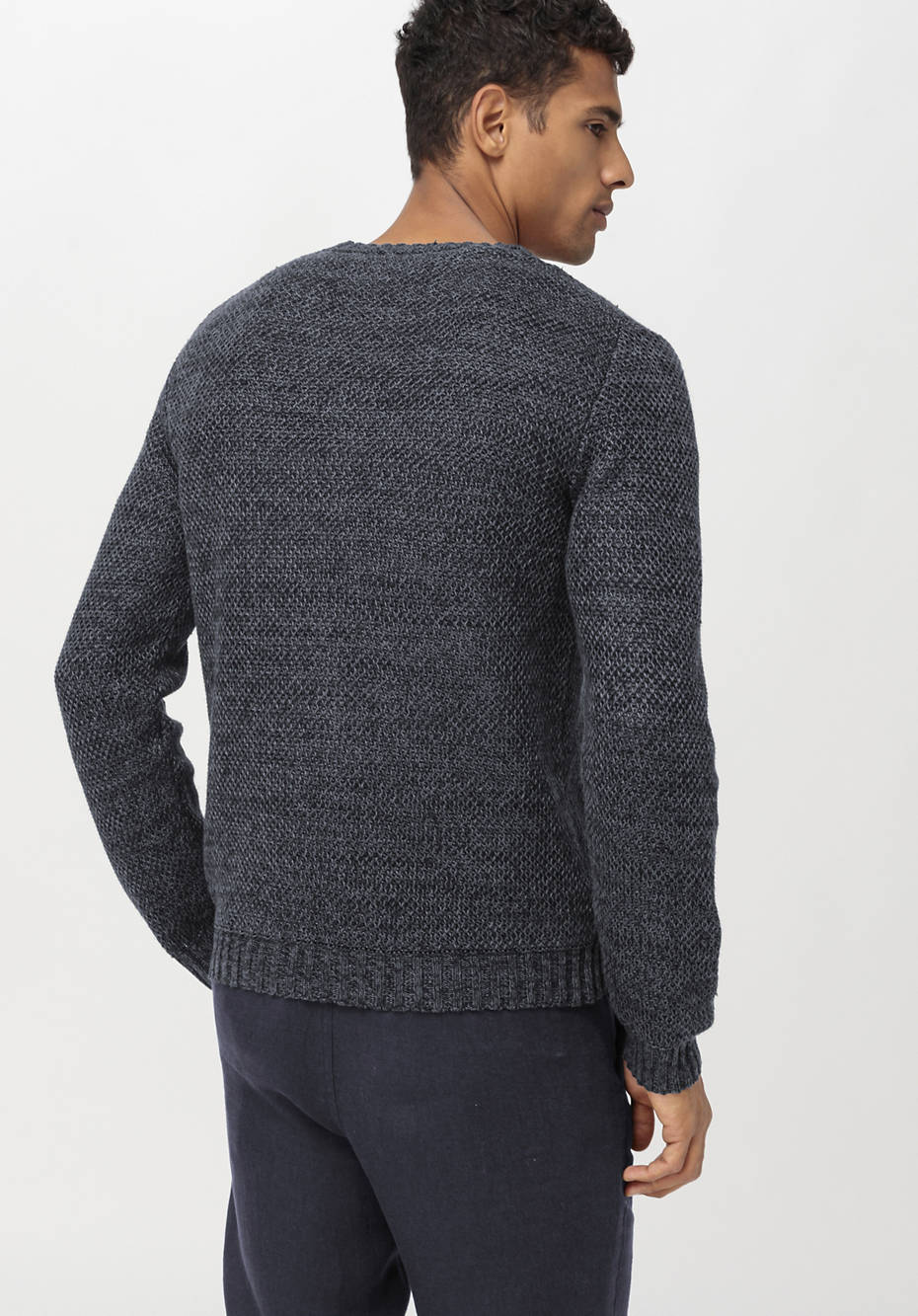 Pullover aus reinem Bio-Leinen