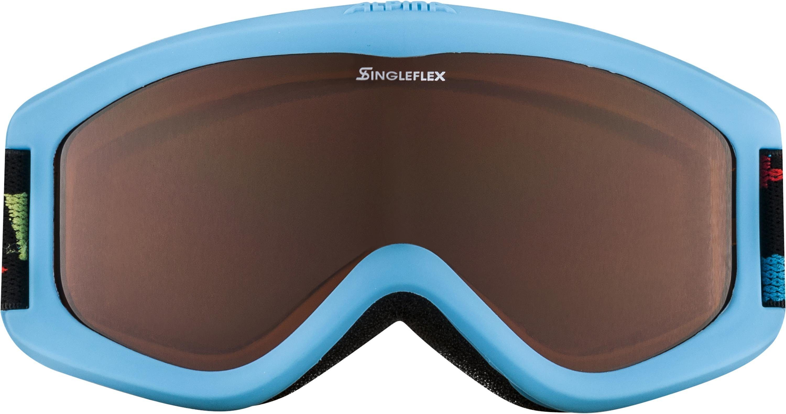 Alpina Sports Skibrille Alpina Carvy 2.0 Skibrille für Kinder