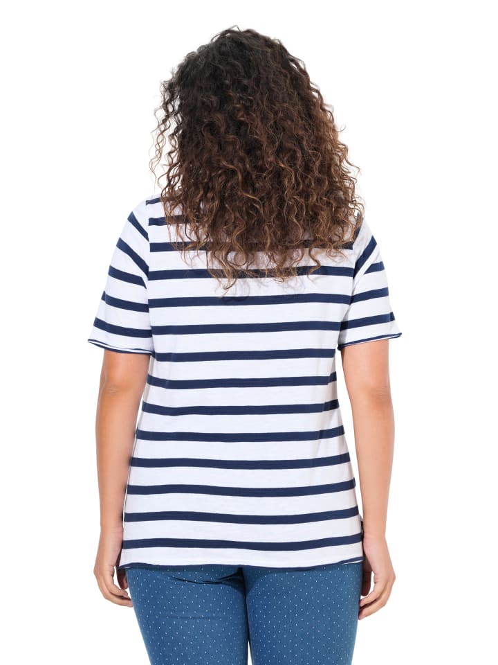 Ulla Popken Shirt in schneeweiß günstig kaufen