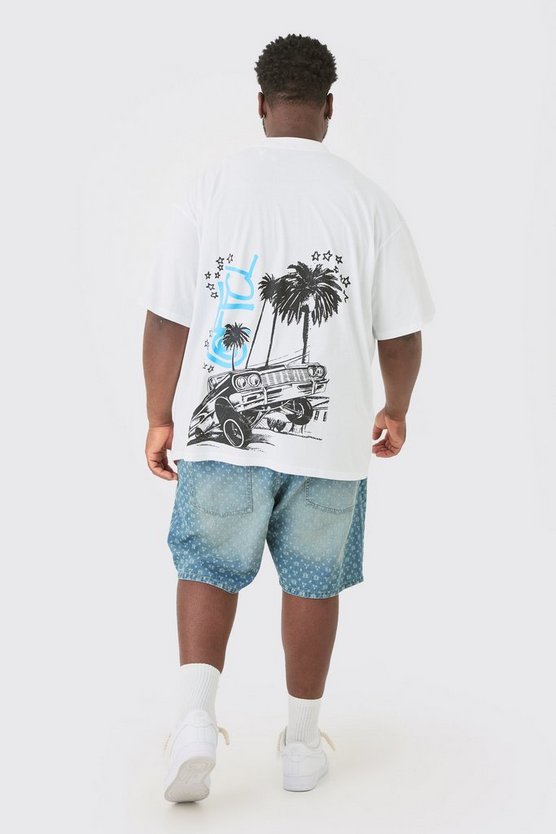 Plus Oversize Official T-Shirt in Weiß