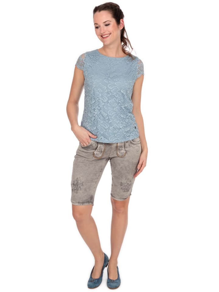 Spieth & Wensky Bluse DIVERIA in blau günstig kaufen