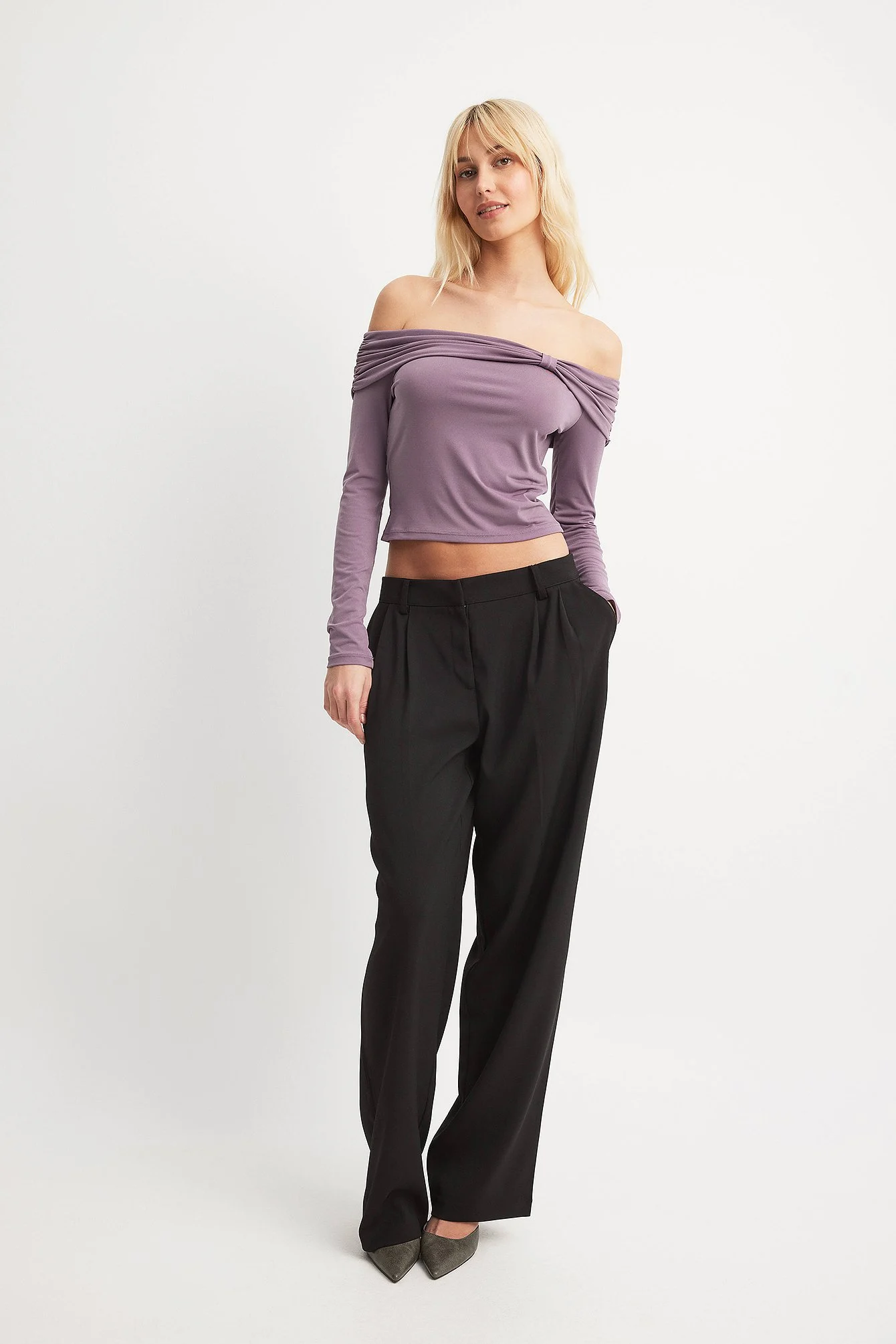 Schulterfreies Top