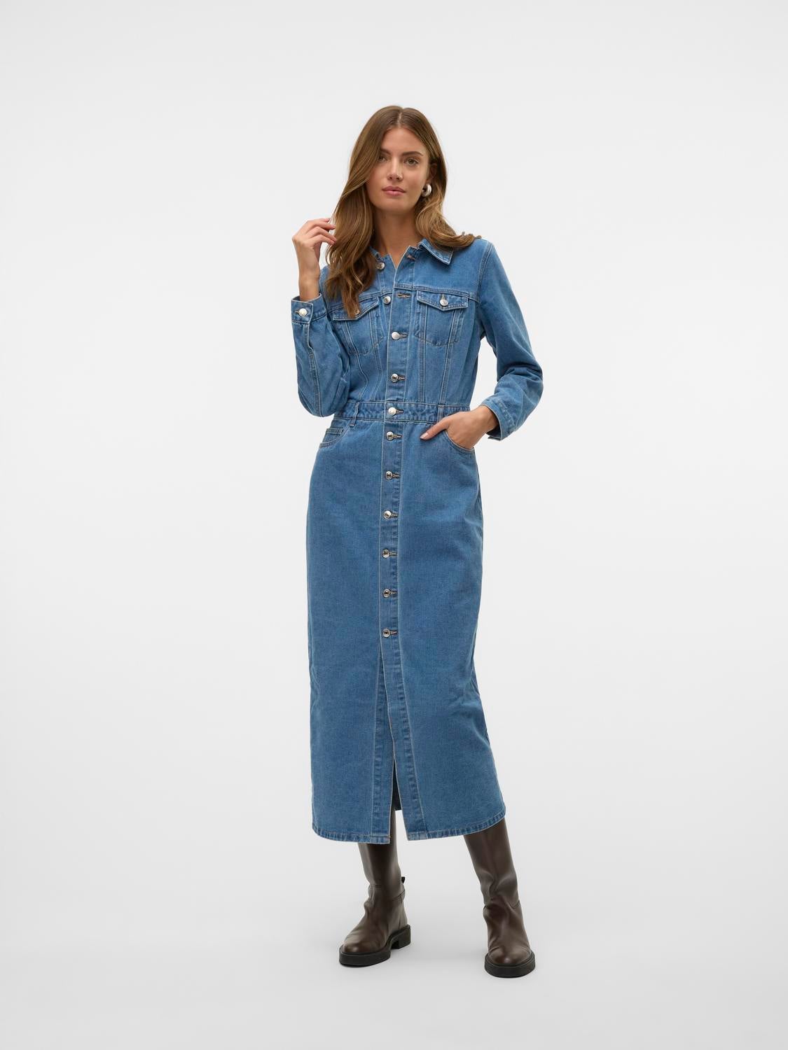VMMILLIE Langes Kleid