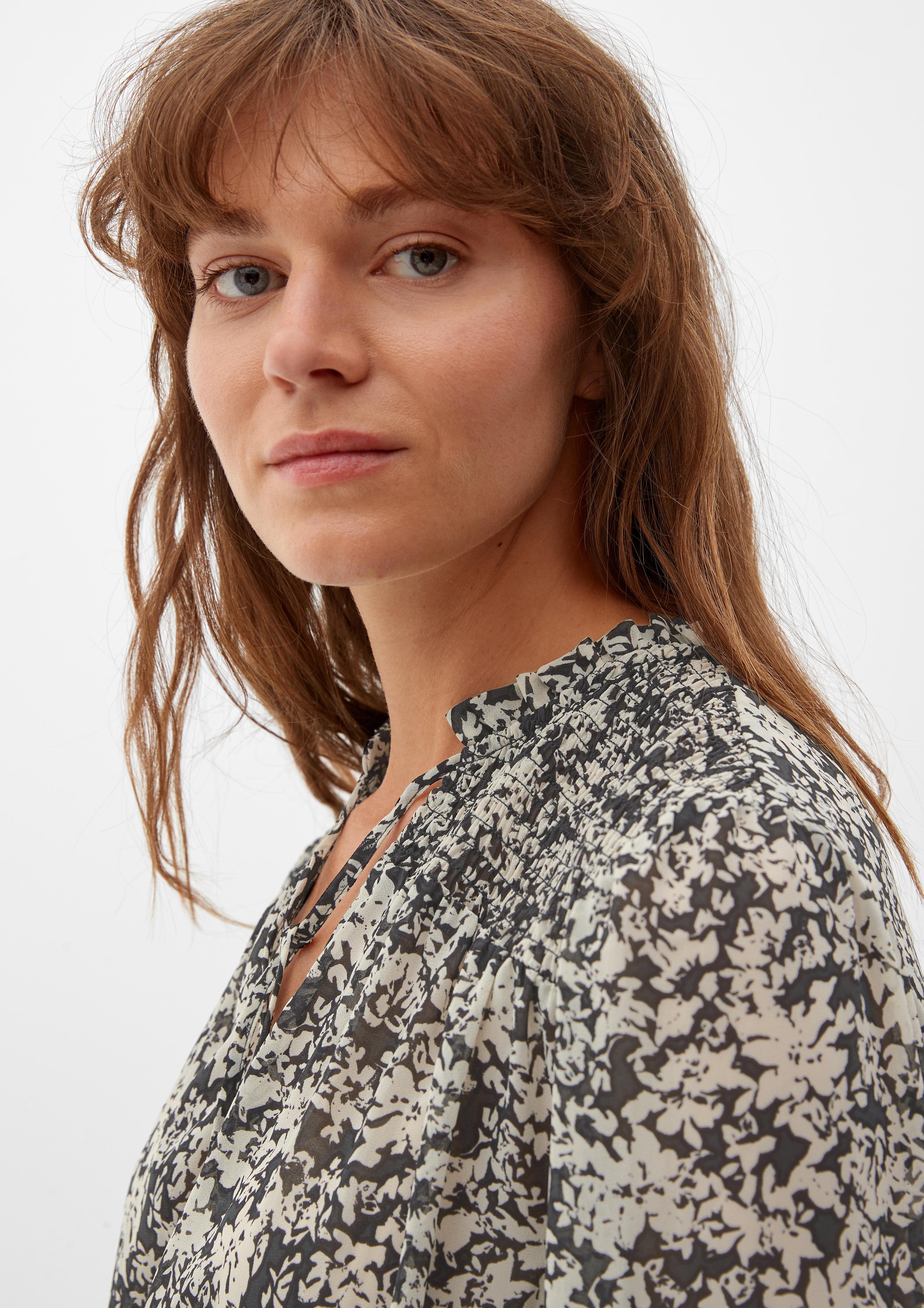 Bluse mit Smok-Details  2120536-59A1