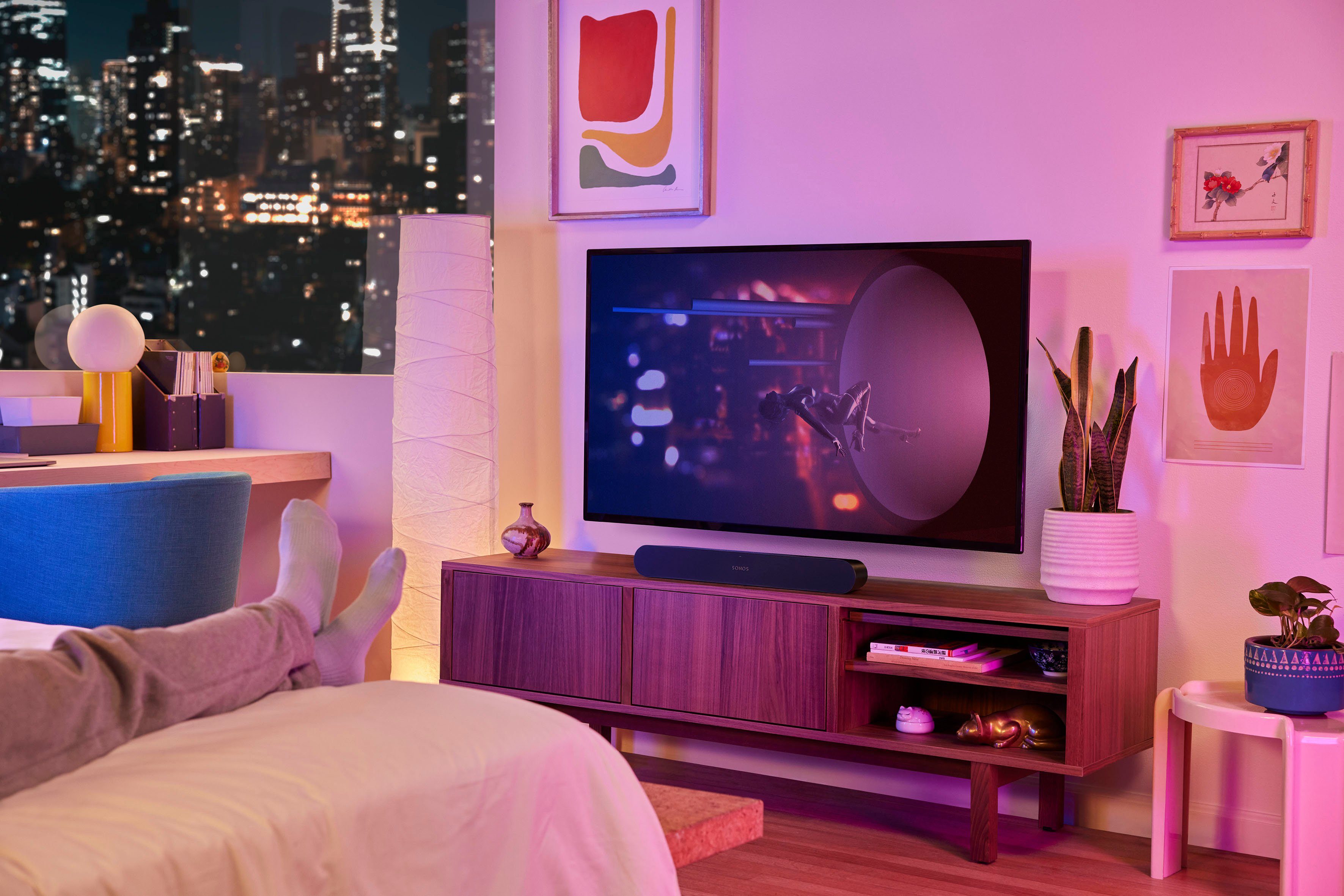 Sonos Ray All-in-One Stereo Soundbar (WLAN (WiFi)
