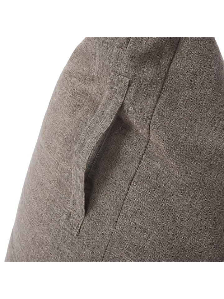 Lumaland Sitzsack Sitzkissen Dreieckiger Sitzsack 370l 150x100x100cm Dunkelgrau günstig kaufen onesize