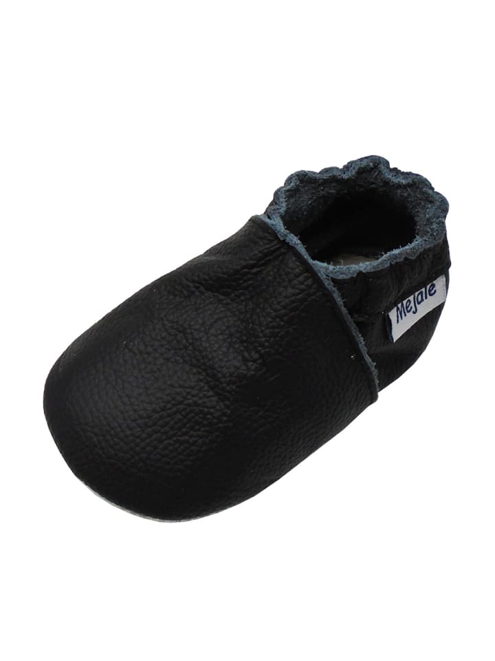 Yalion Baby Krabbelschuhe in Einfarbig Schwarz günstig kaufen