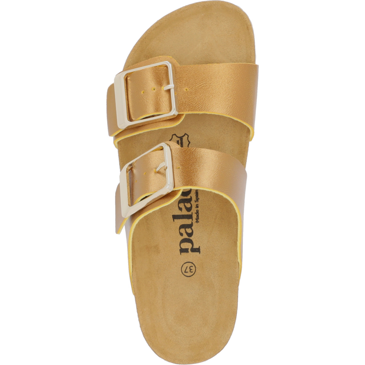 Palado Samos GS, Pantoletten, Damen, Senf/Gold