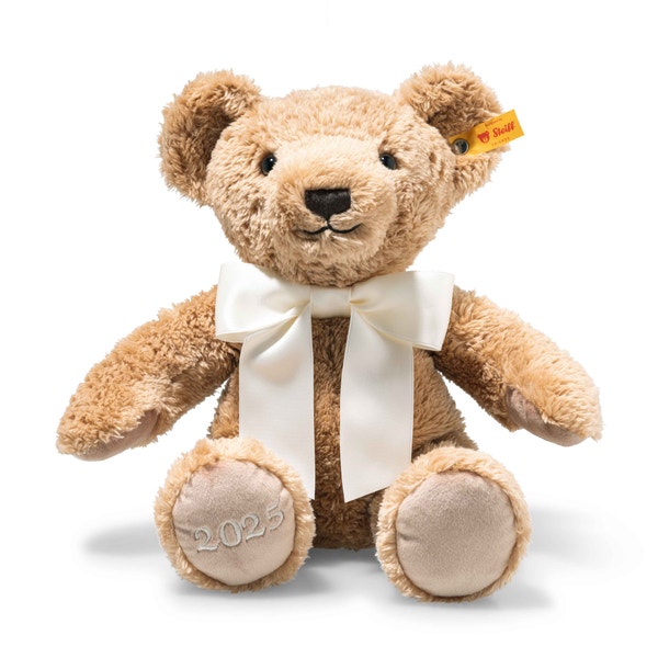 Cosy Jahresbär 2025, 34 cm, beige