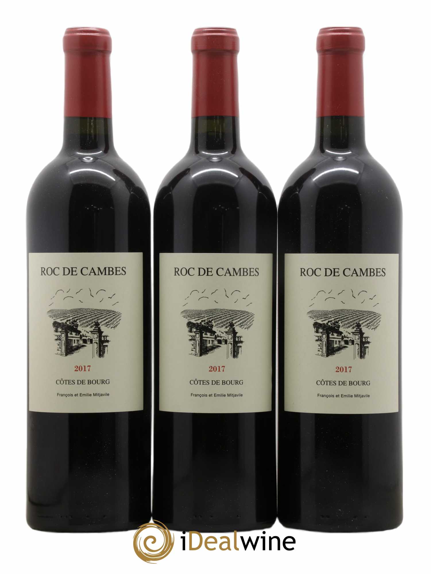 Roc de Cambes  2017 - Lot de 6 Bouteilles