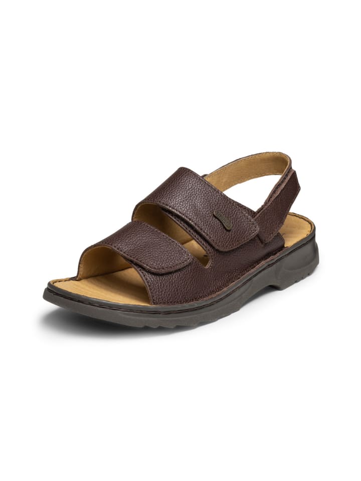 VITAFORM Softnappaleder Sandalen in braun günstig kaufen 45