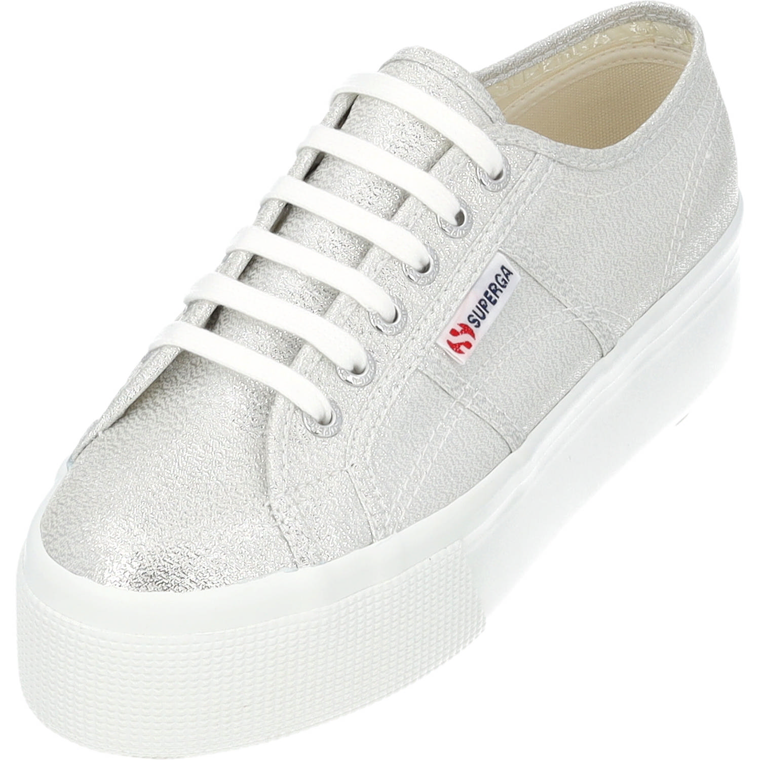 Superga 2790 Lame S61174W, Schnürschuhe, Damen, grey silver