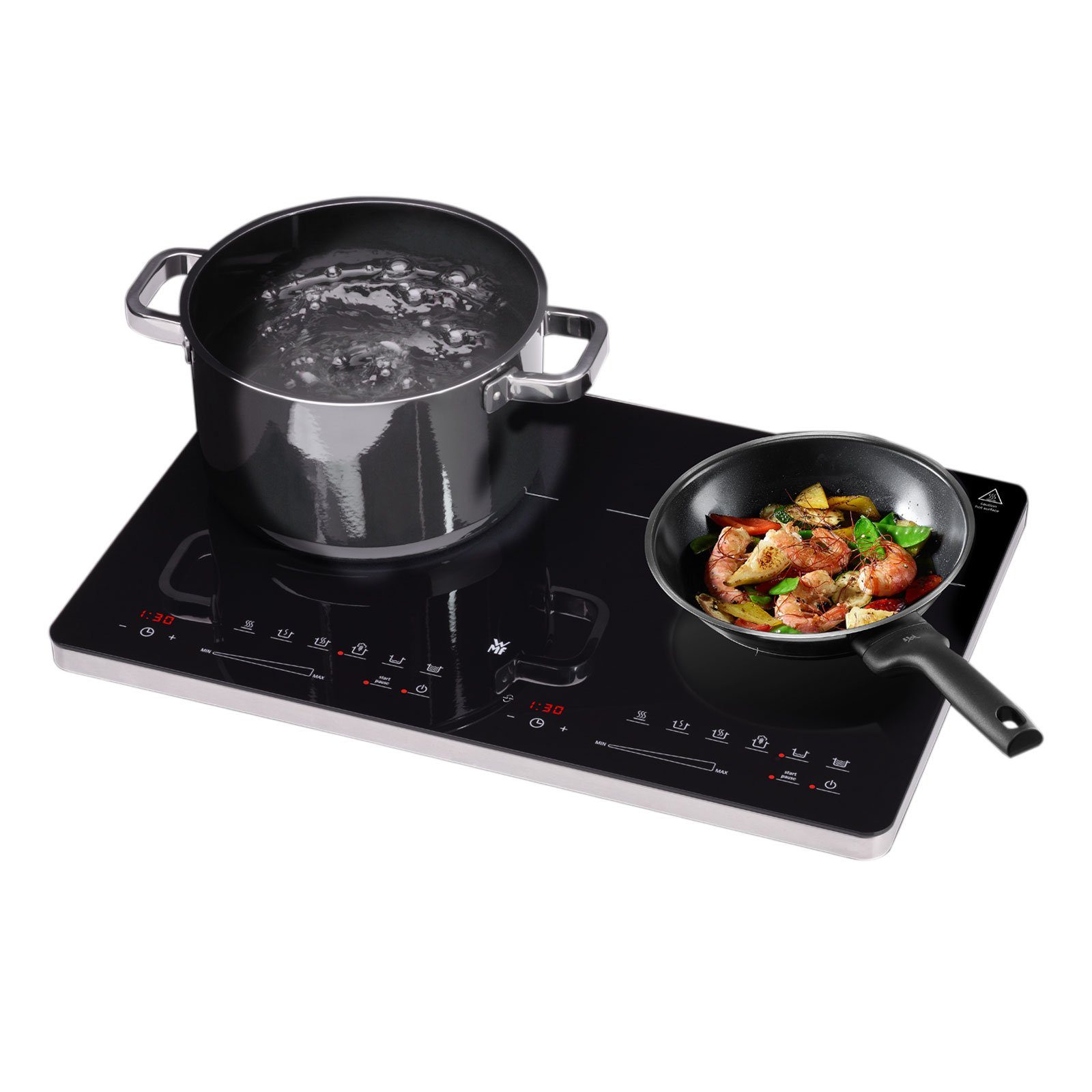 WMF Doppelkochplatte Kult X Doppel Induktionskochfeld Cromargan