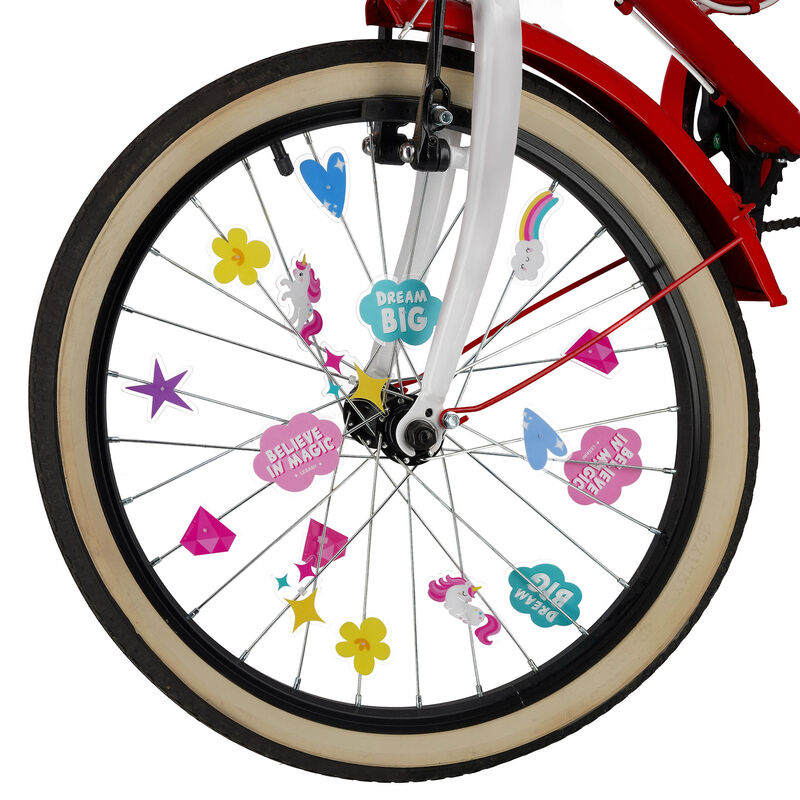 Sada 30 dekorácií na špice bicykla