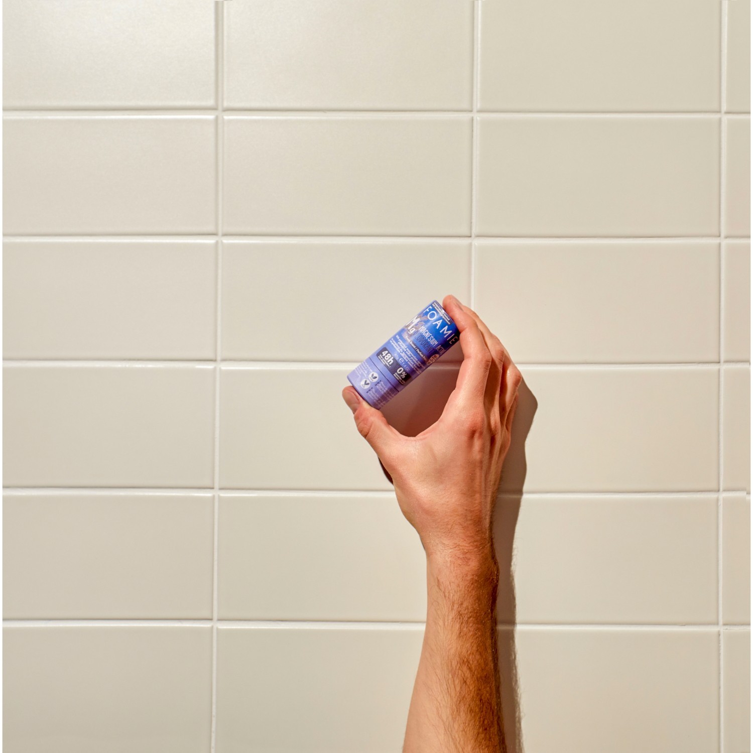 Dezodorant w kostce FOAMIE Refresh (niebieski)