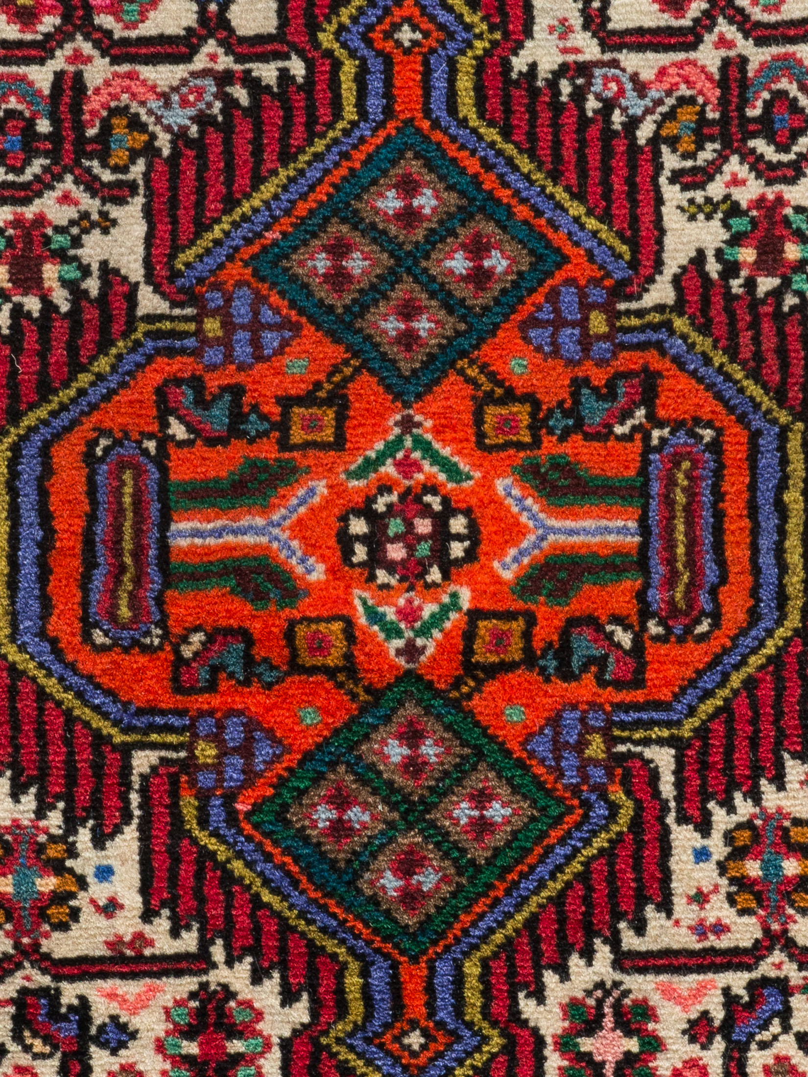 Tadjabad Hamadan ca. 80 x 127 cm, Unikat / Einzelstück