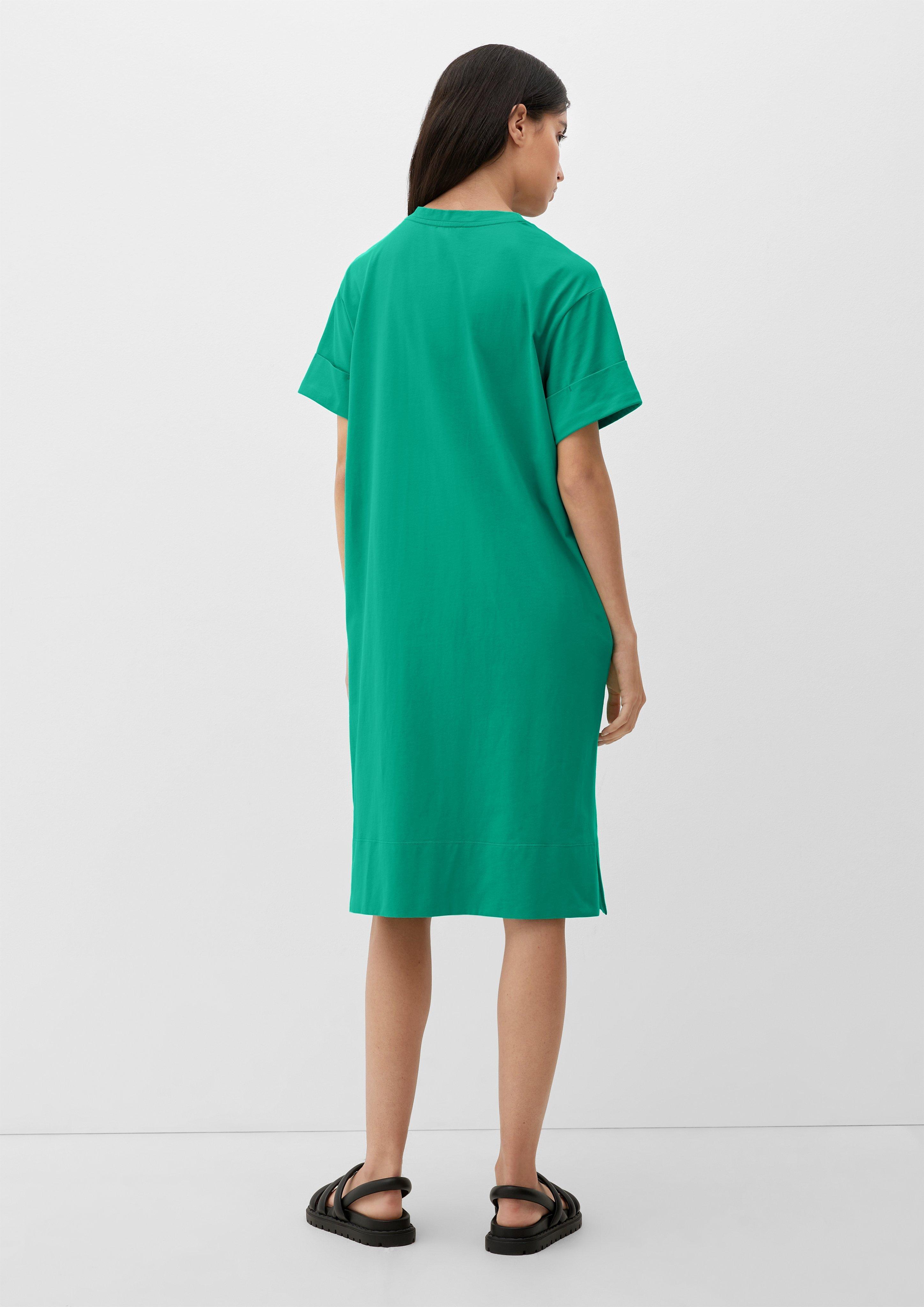 Jerseykleid mit geschlitztem Saum  2129628-7646