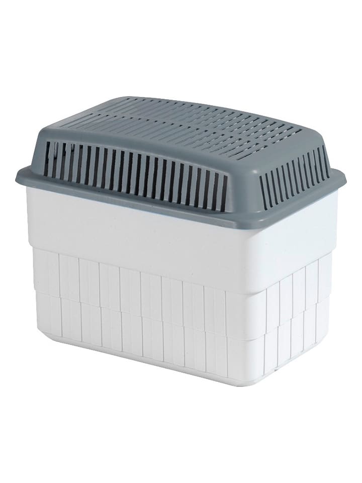Wenko 3tlg. Set: Feuchtigkeitskiller in Weiß/ Grau - (B)24 x (H)16 x (T)15 cm günstig kaufen onesize