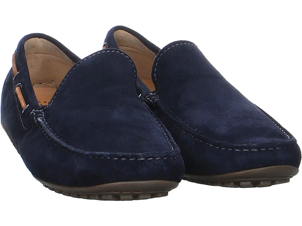 SIOUX Komfort Slipper blau