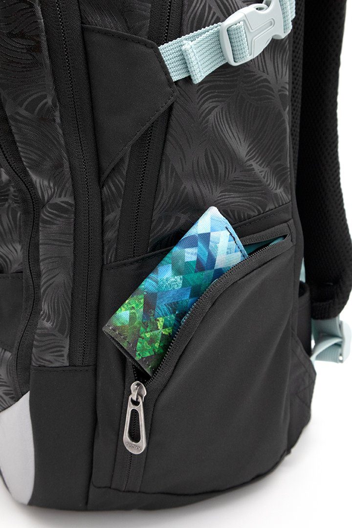 neoxx Schulrucksack Active, Queen of the Nite, aus recycelten PET-Flaschen